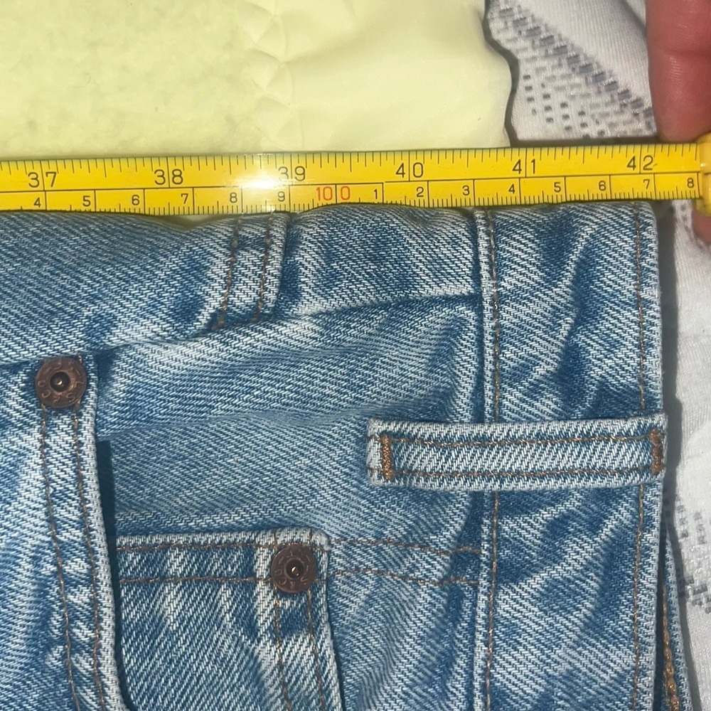 Vintage Levi Strauss Orange Tab Paper‎ Tag 2002 Men's Denim Jeans 36x29 - Picture 7 of 8